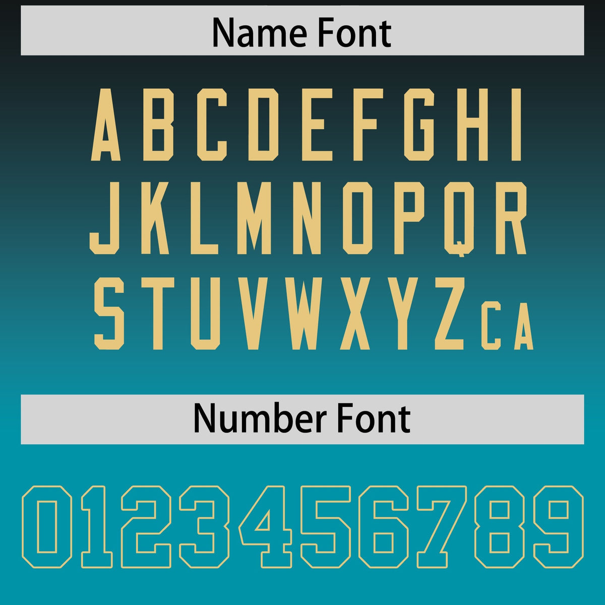 Custom Black Teal Gradient Personalized Side Pattern Authentic Football Jersey