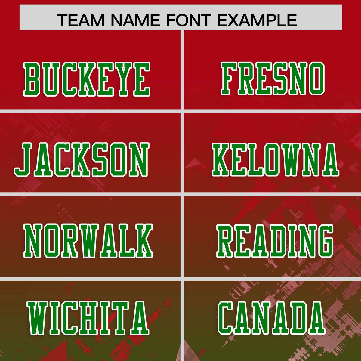 Custom Red Kelly Green Personalized Star Gradient Authentic American Football Jersey