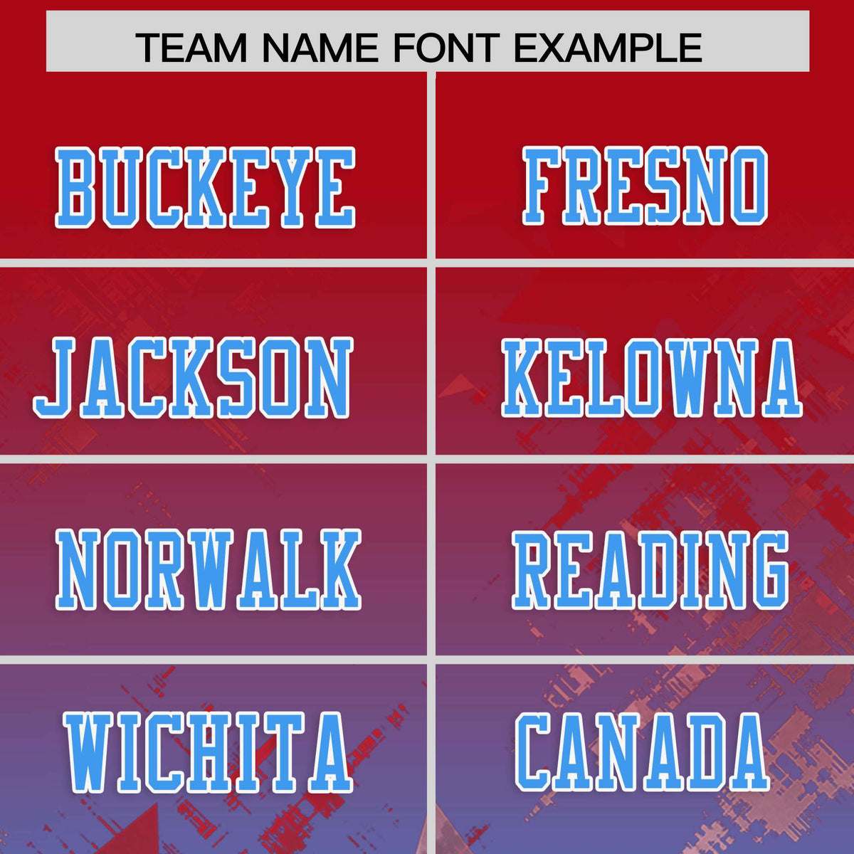 Custom Red Light Blue Personalized Star Gradient Authentic American Football Jersey