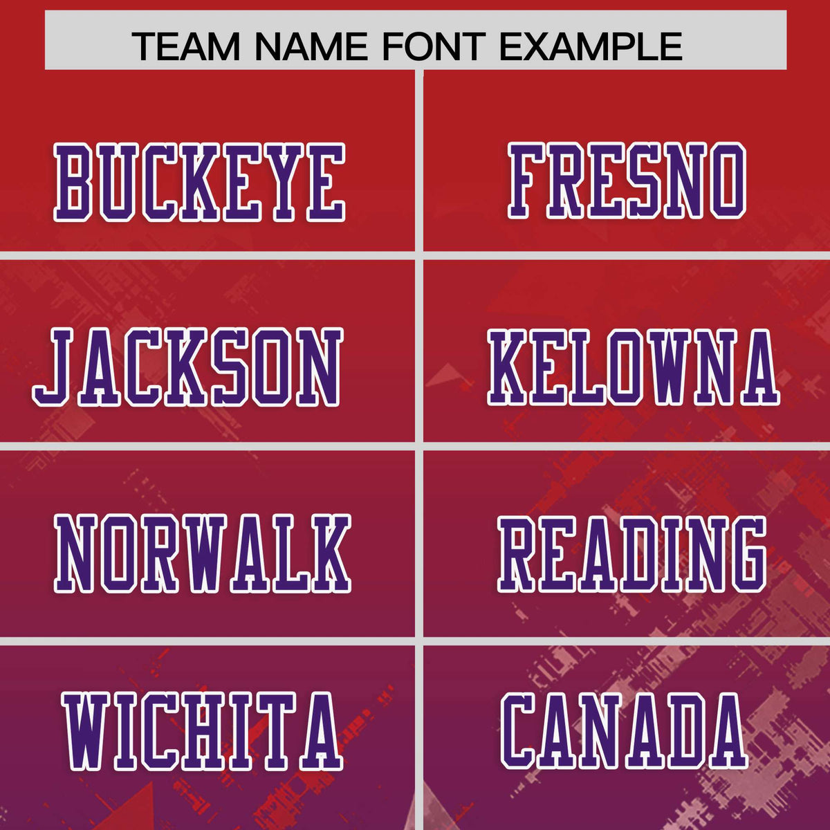 Custom Red Purple Personalized Star Gradient Authentic American Football Jersey