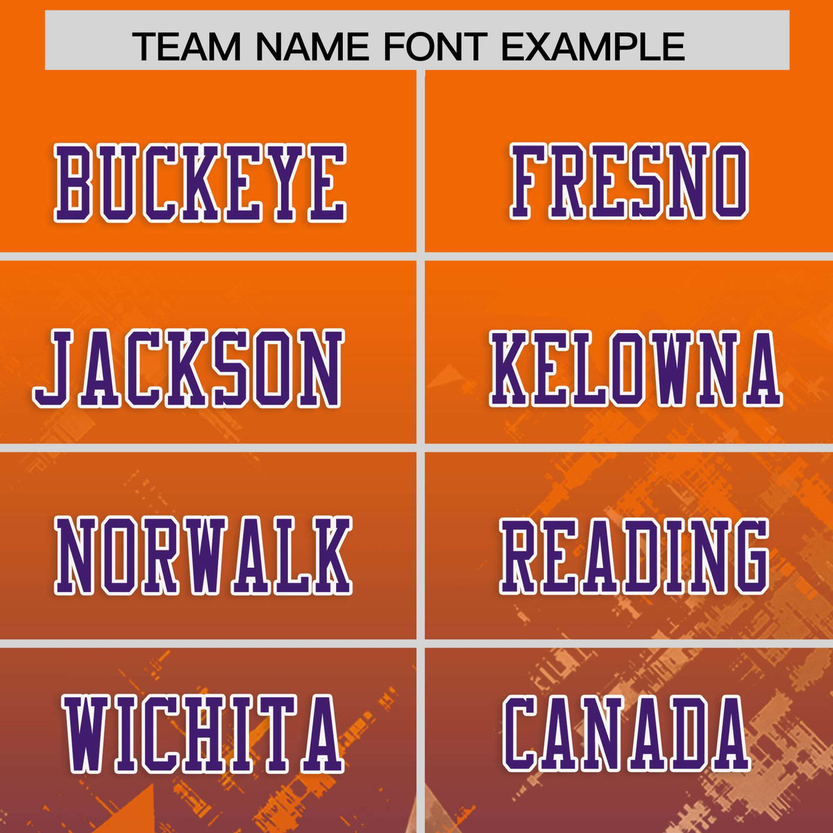 Custom Orange Purple Personalized Star Gradient Authentic American Football Jersey