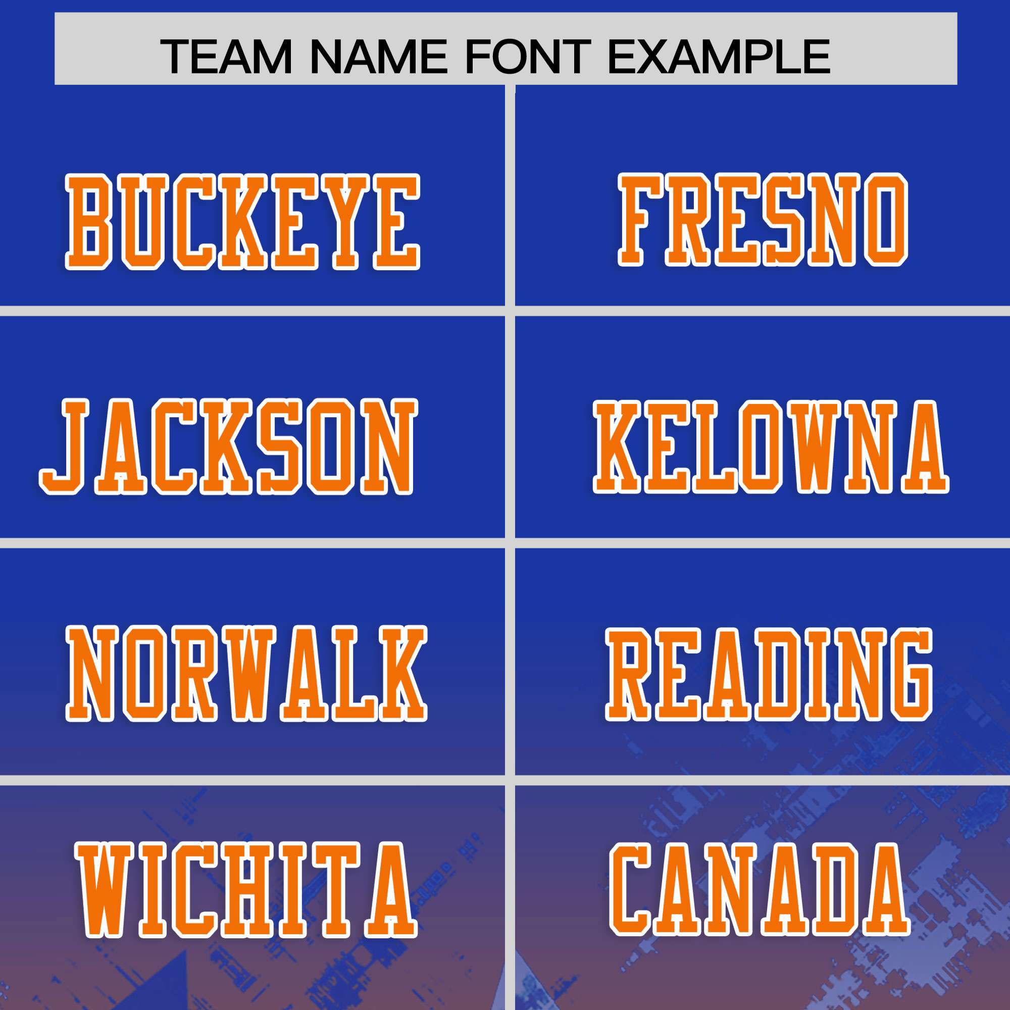 Custom Royal Orange Personalized Star Gradient Authentic American Football Jersey