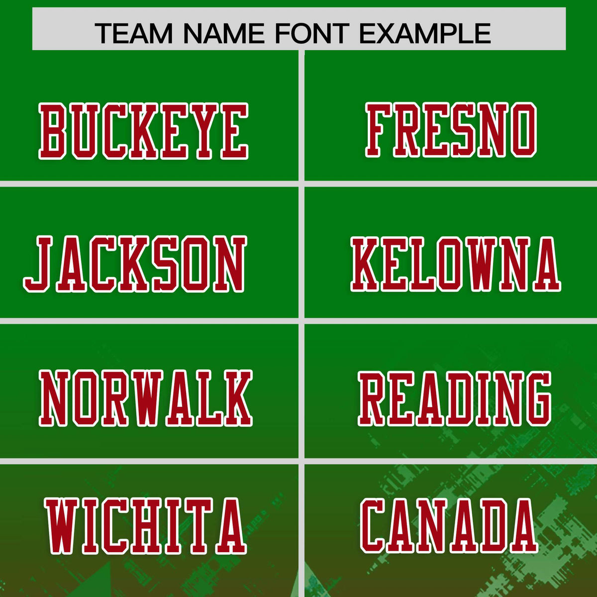 Custom Kelly Green Red Personalized Star Gradient Authentic American Football Jersey