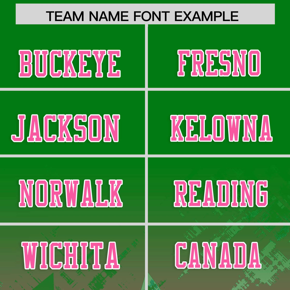 Custom Kelly Green Pink Personalized Star Gradient Authentic American Football Jersey