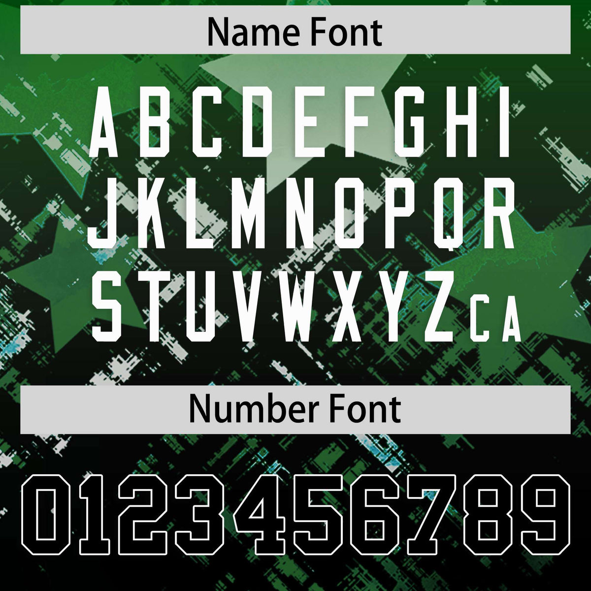 Custom Kelly Green Black Personalized Star Gradient Authentic American Football Jersey