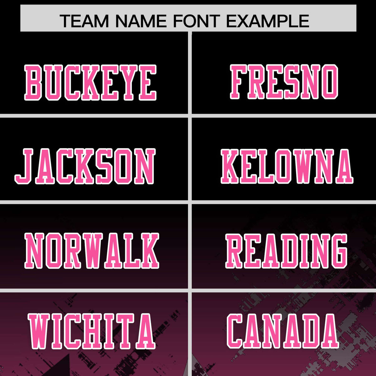 Custom Black Pink Personalized Star Gradient Authentic American Football Jersey