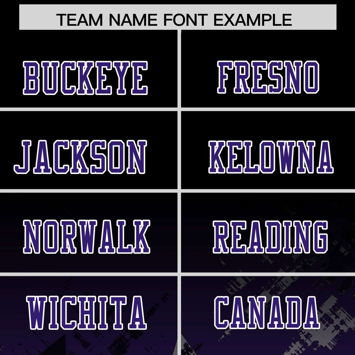 Custom Black Purple Personalized Star Gradient Authentic American Football Jersey