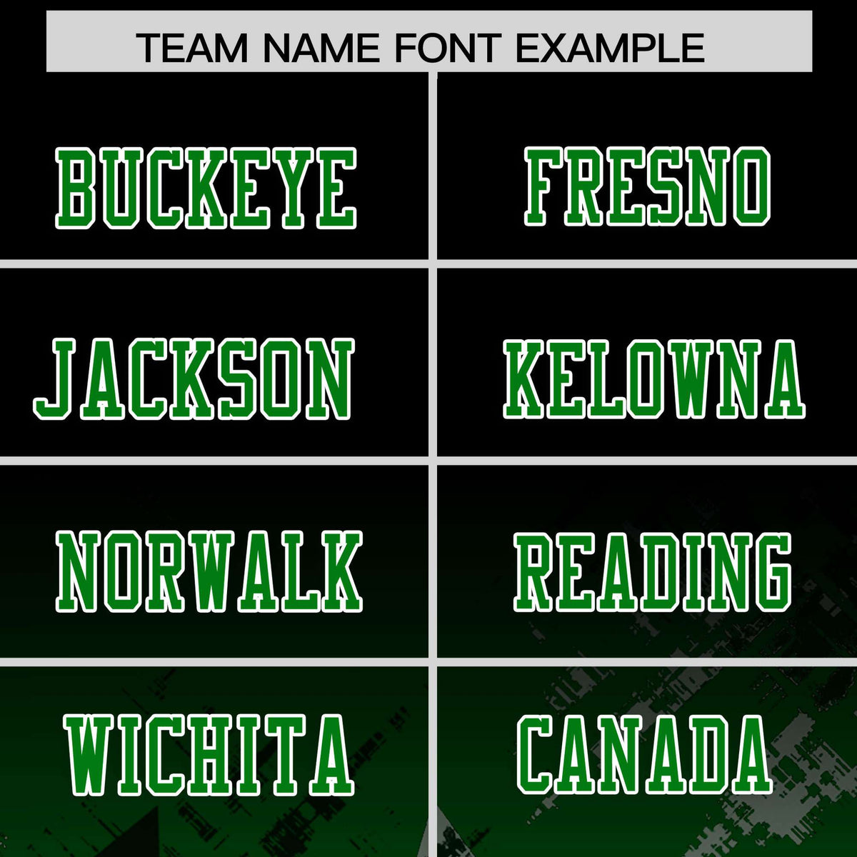 Custom Black Kelly Green Personalized Star Gradient Authentic American Football Jersey