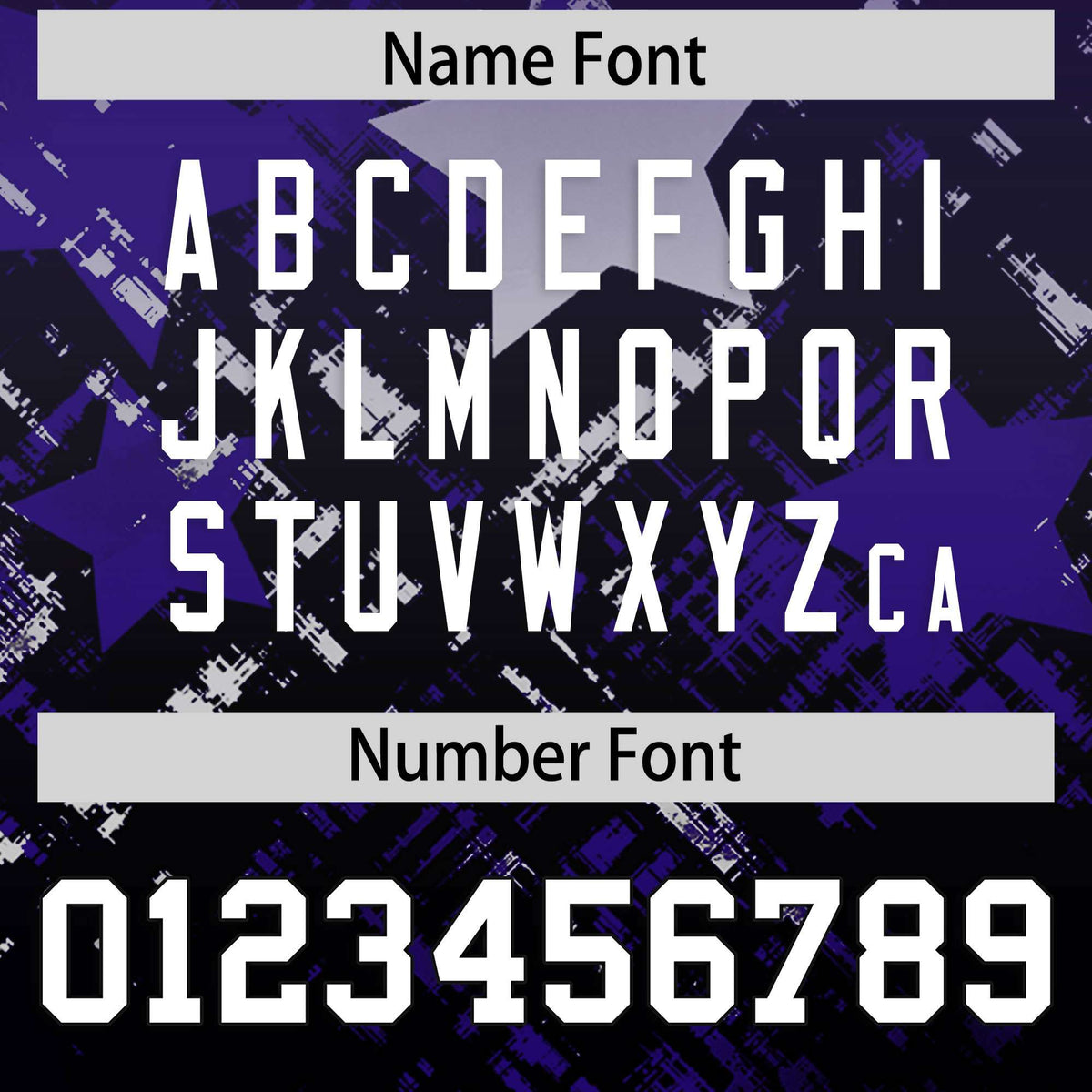 Custom Purple Black Personalized Star Gradient Authentic American Football Jersey