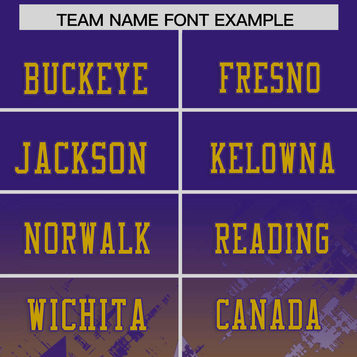 Custom Purple Old Gold Personalized Star Gradient Authentic American Football Jersey