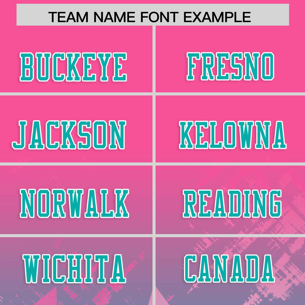 Custom Pink Aqua Personalized Star Gradient Authentic American Football Jersey