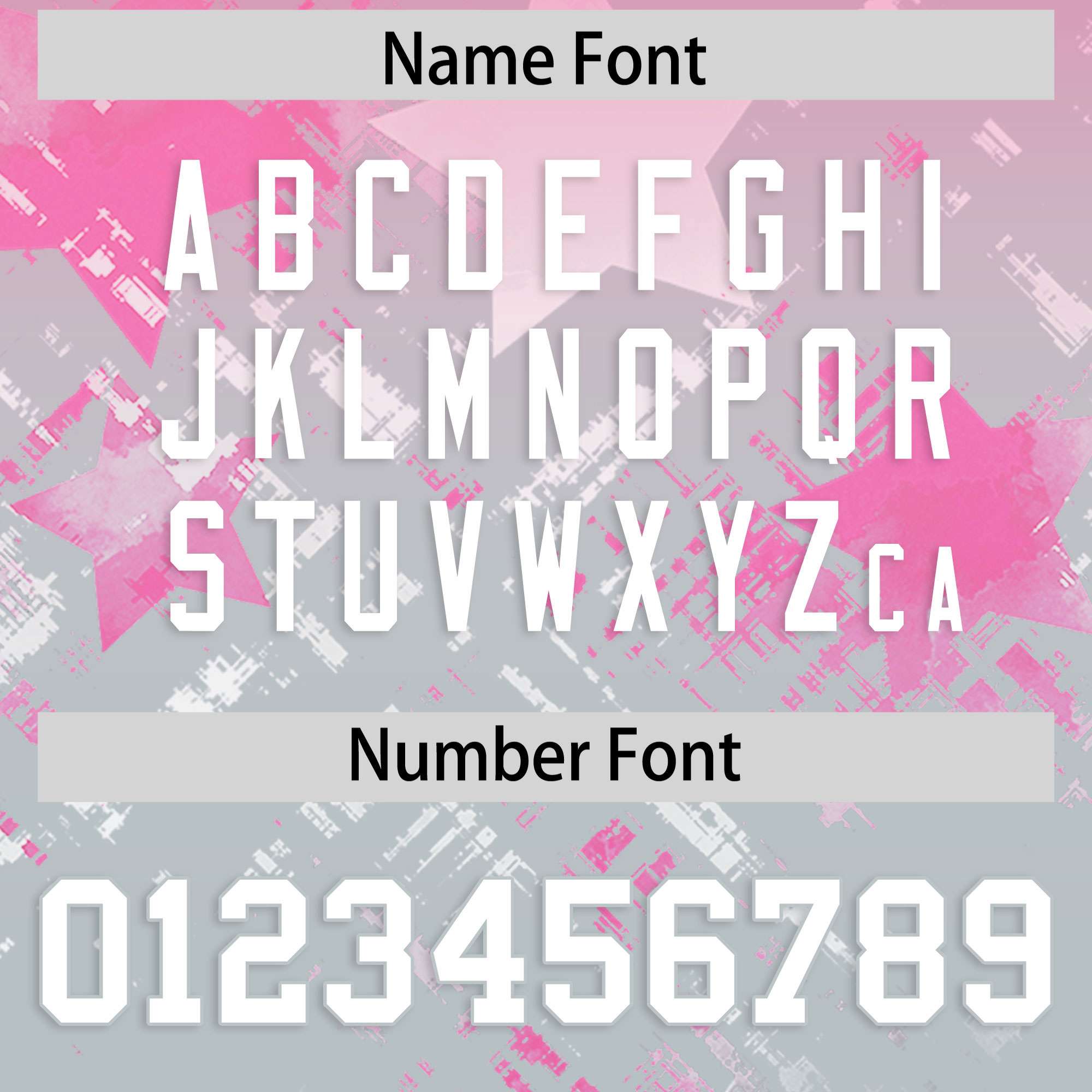 Custom Pink Pink Personalized Star Gradient Authentic American Football Jersey