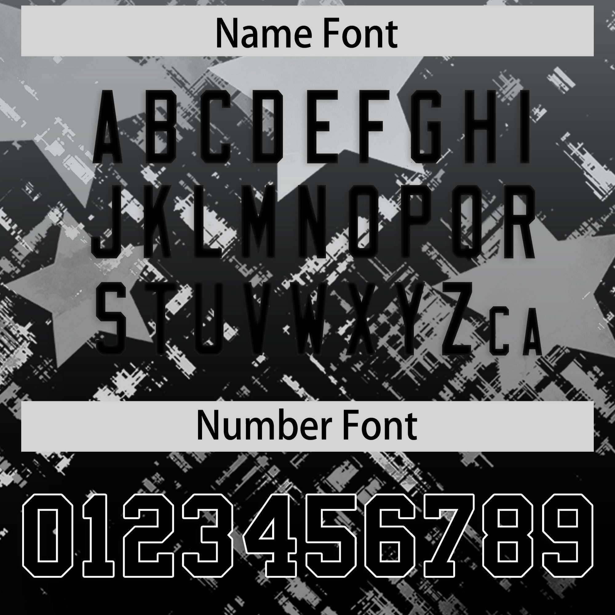 Custom Grey Black Personalized Star Gradient Authentic American Football Jersey
