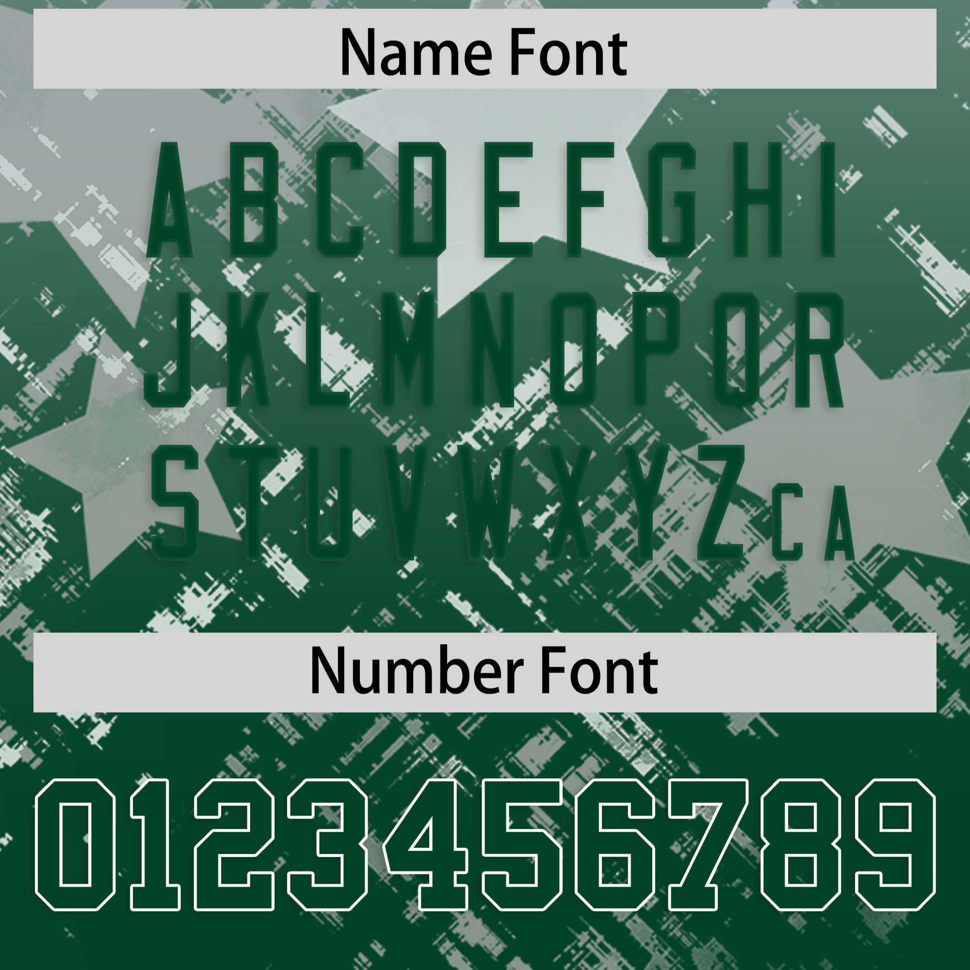 Custom Grey Green Personalized Star Gradient Authentic American Football Jersey