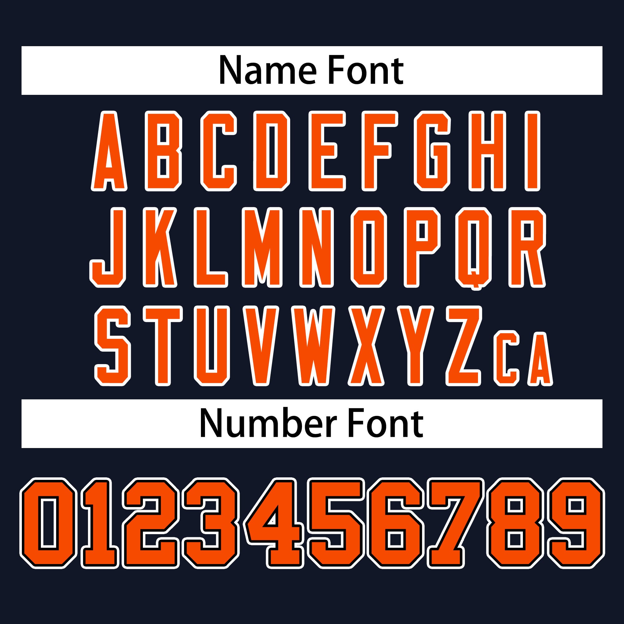 Maillot de basket-ball classique bleu marine orange-blanc personnalisé pour femme