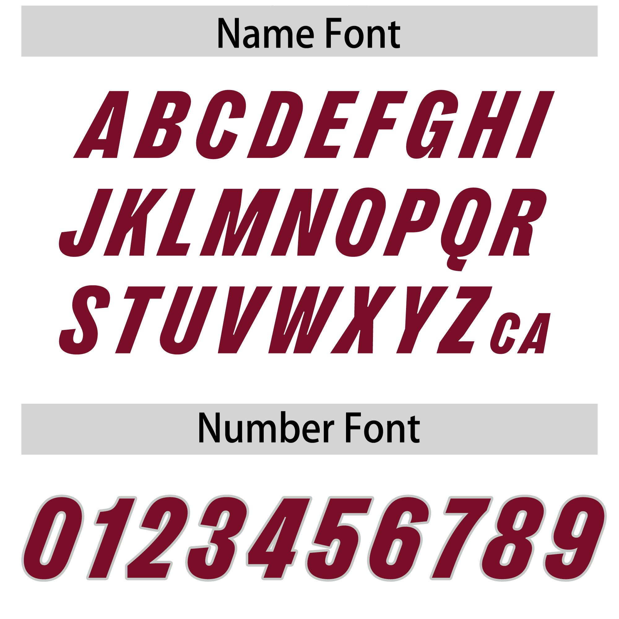 Custom White Crimson and Gray Side Stripe Pattern Authentic American Football Jersey