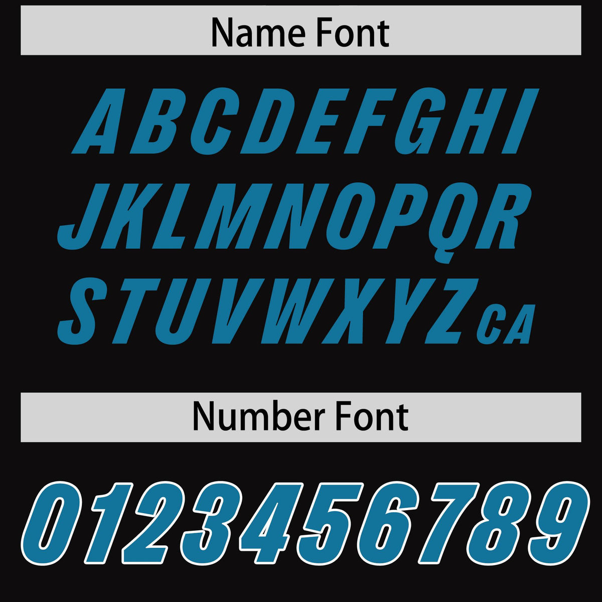 Custom Black Panther Blue and White Side Stripe Pattern Authentic American Football Jersey