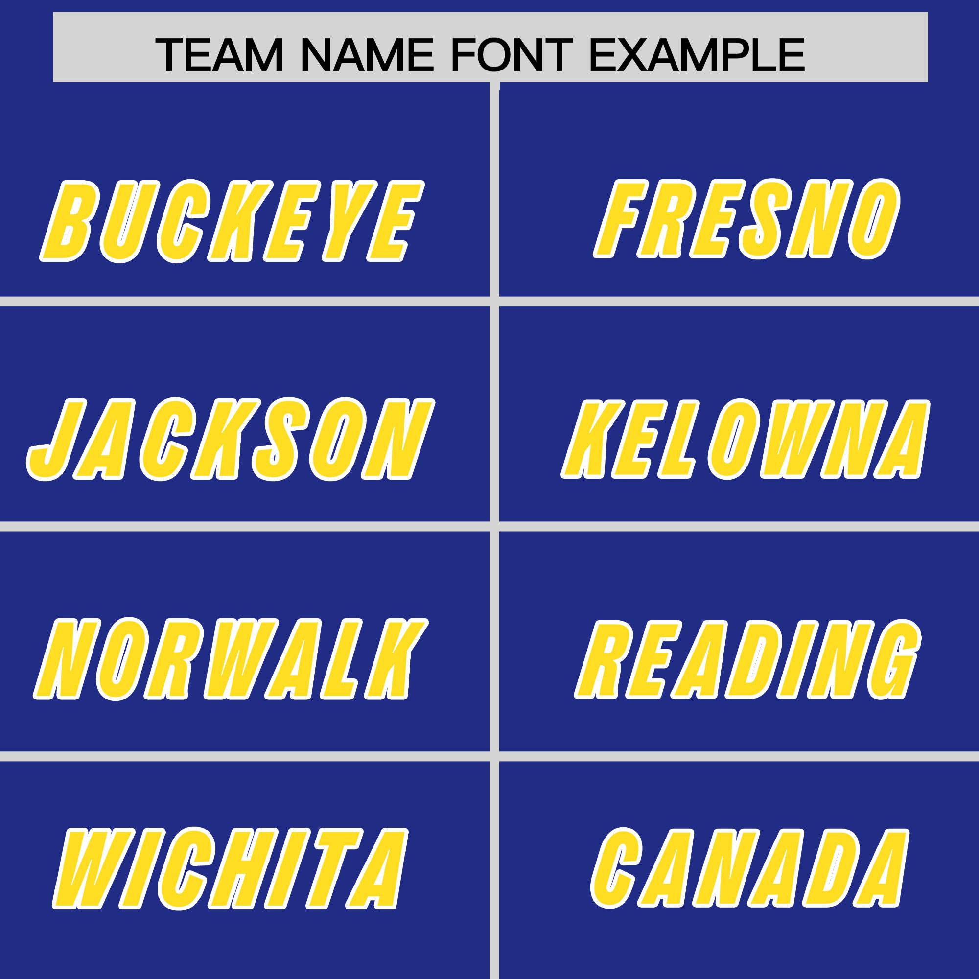 Custom Royal Gold and White Side Stripe Pattern Authentic American Football Jersey