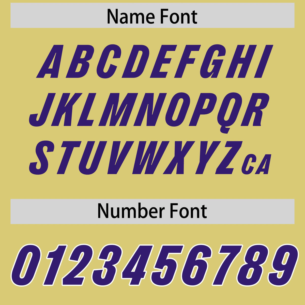 Custom Old Gold Purple and White Side Stripe Pattern Authentic American Football Jersey