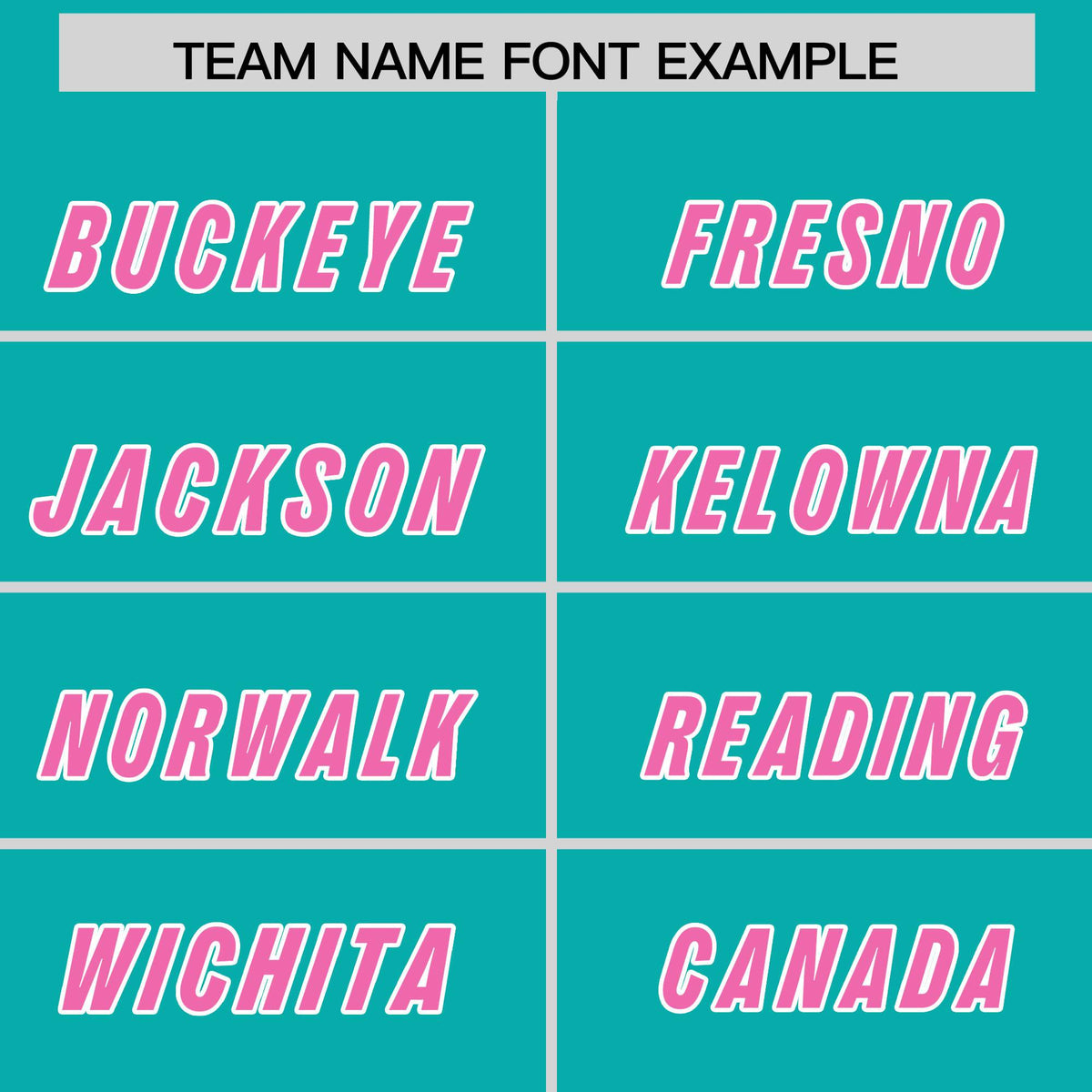 Custom Aqua Pink and White Side Stripe Pattern Authentic American Football Jersey