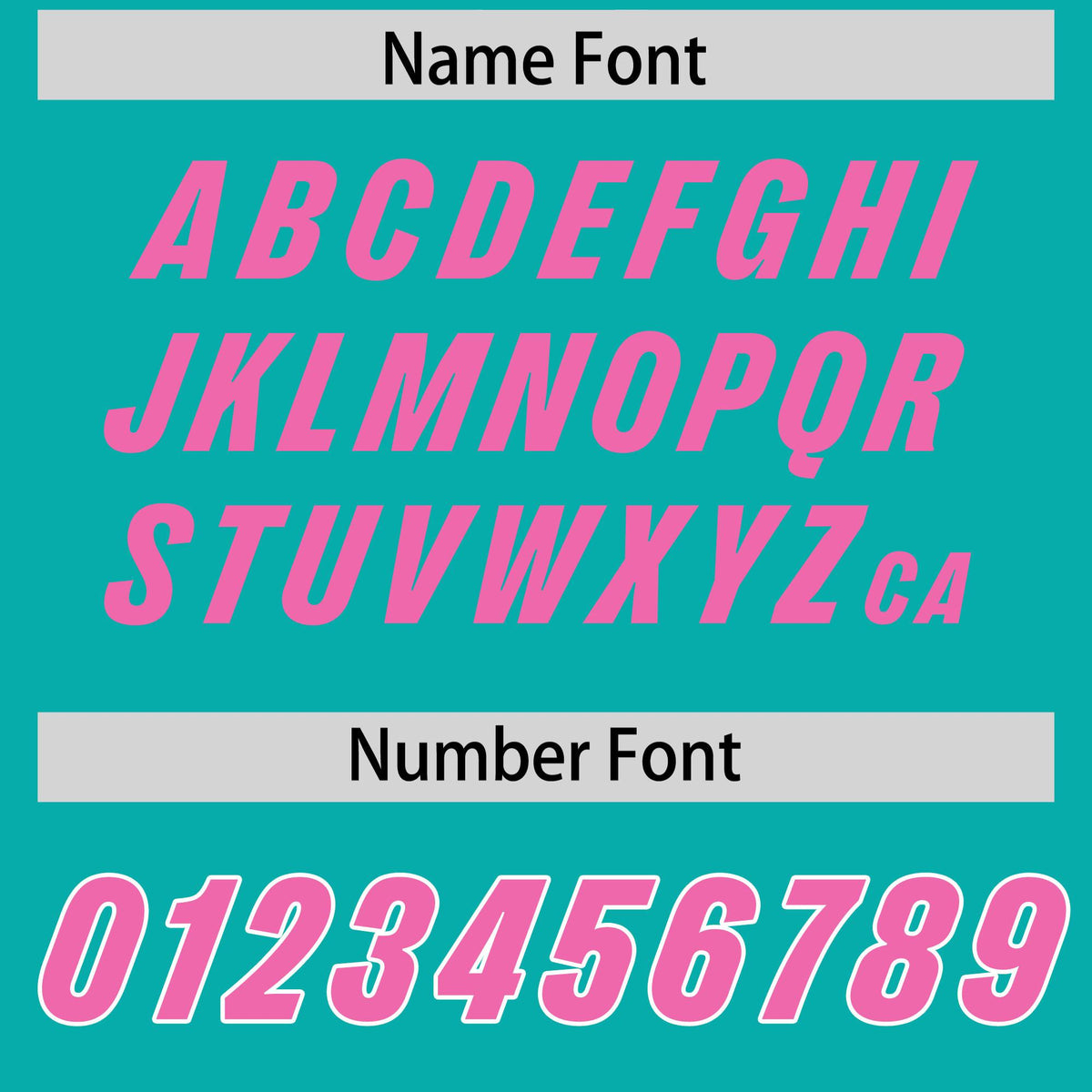 Custom Aqua Pink and White Side Stripe Pattern Authentic American Football Jersey