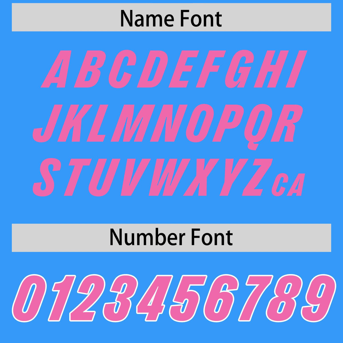 Custom Light Blue Pink and White Side Stripe Pattern Authentic American Football Jersey