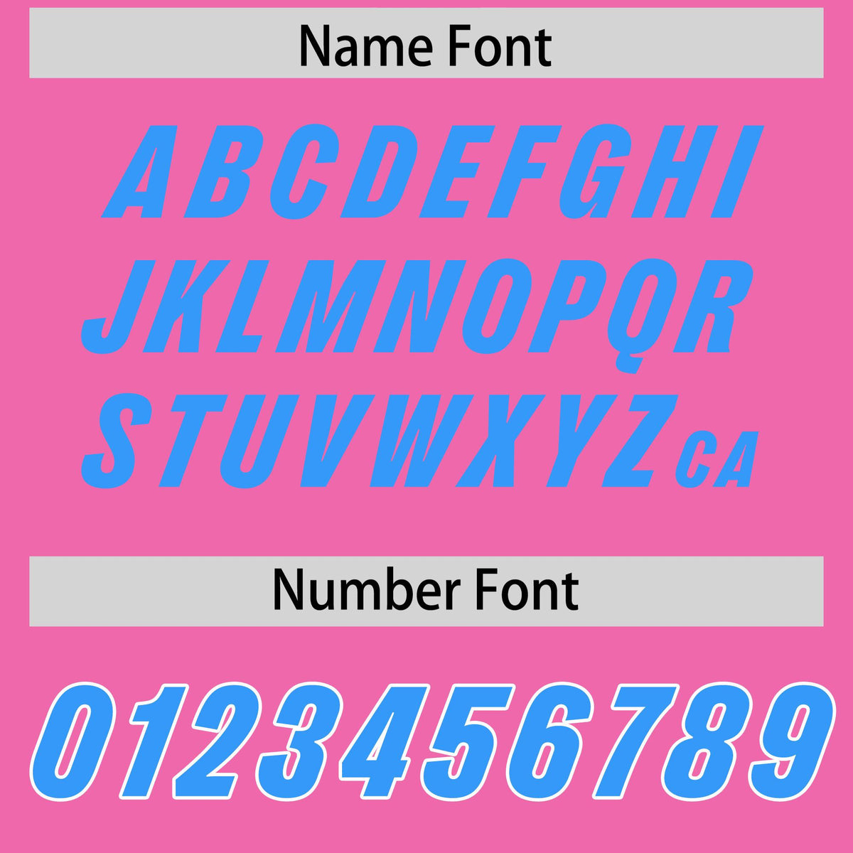 Custom Pink Light Blue and White Side Stripe Pattern Authentic American Football Jersey