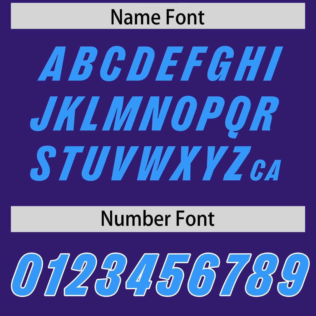 Custom Purple Light Blue and White Side Stripe Pattern Authentic American Football Jersey