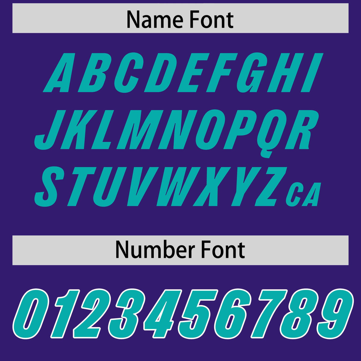 Custom Purple Aqua and White Side Stripe Pattern Authentic American Football Jersey