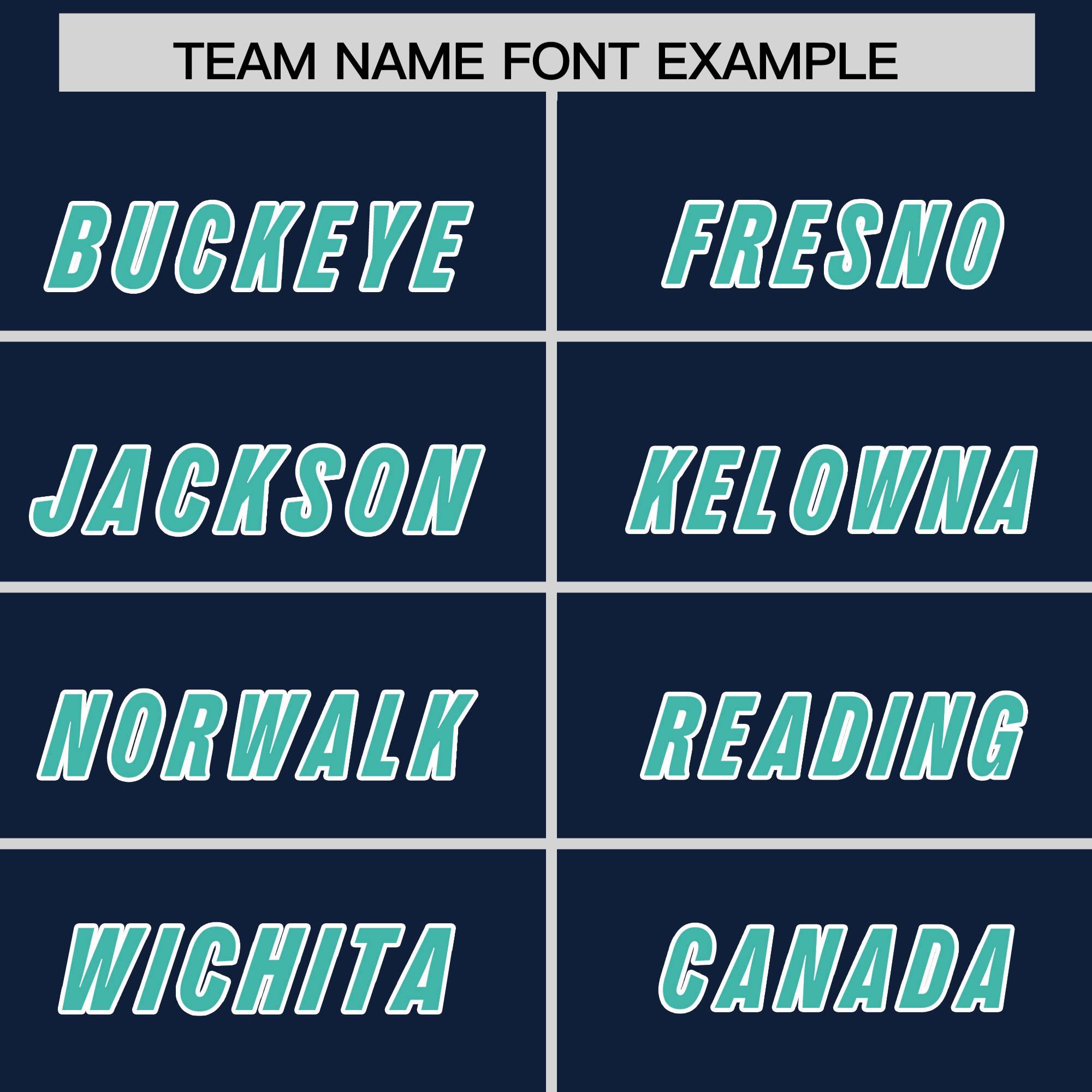 Custom Navy Bright Green and White Side Stripe Pattern Authentic American Football Jersey