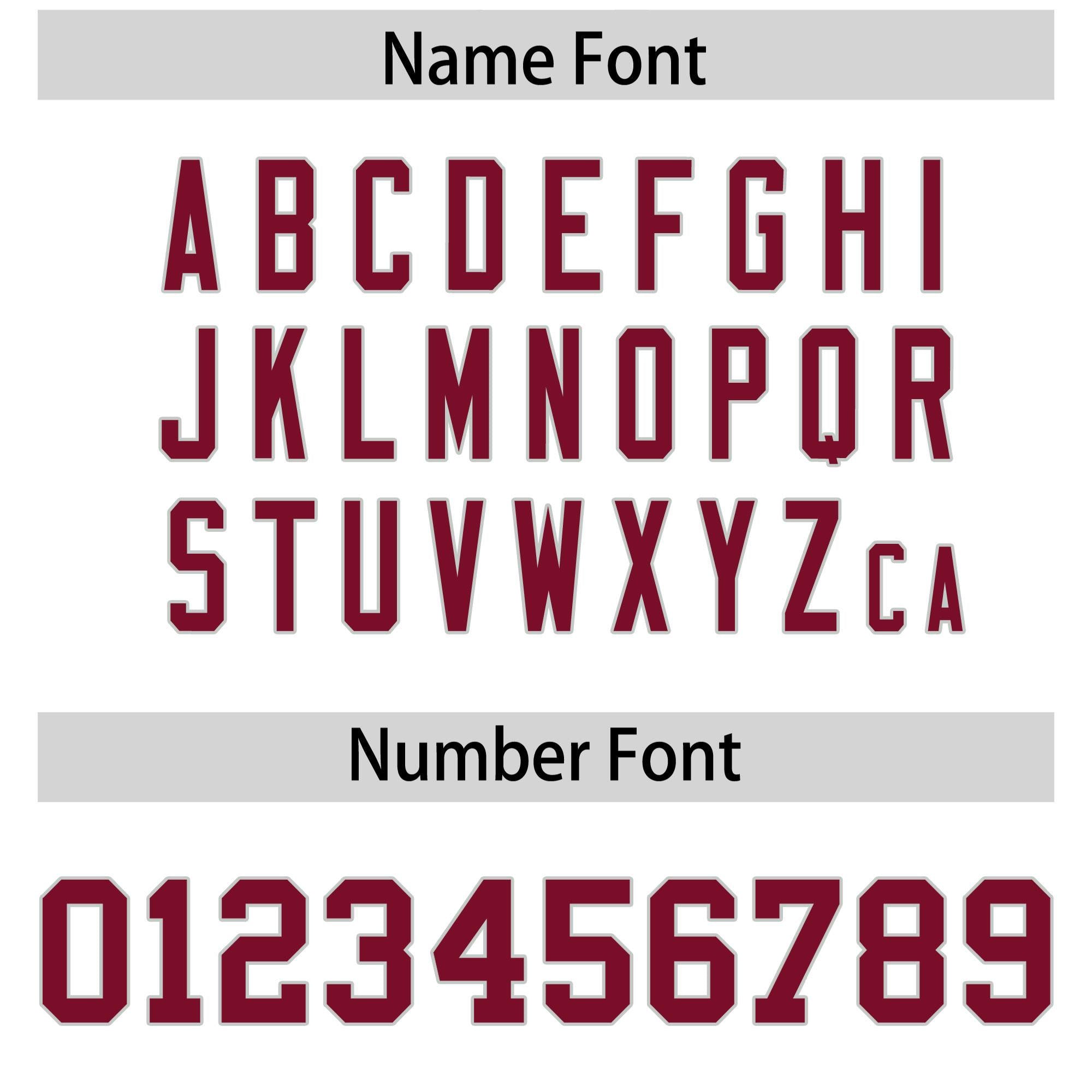 Custom White Crimson and Gray Side Stripe Pattern Authentic American Football Jersey