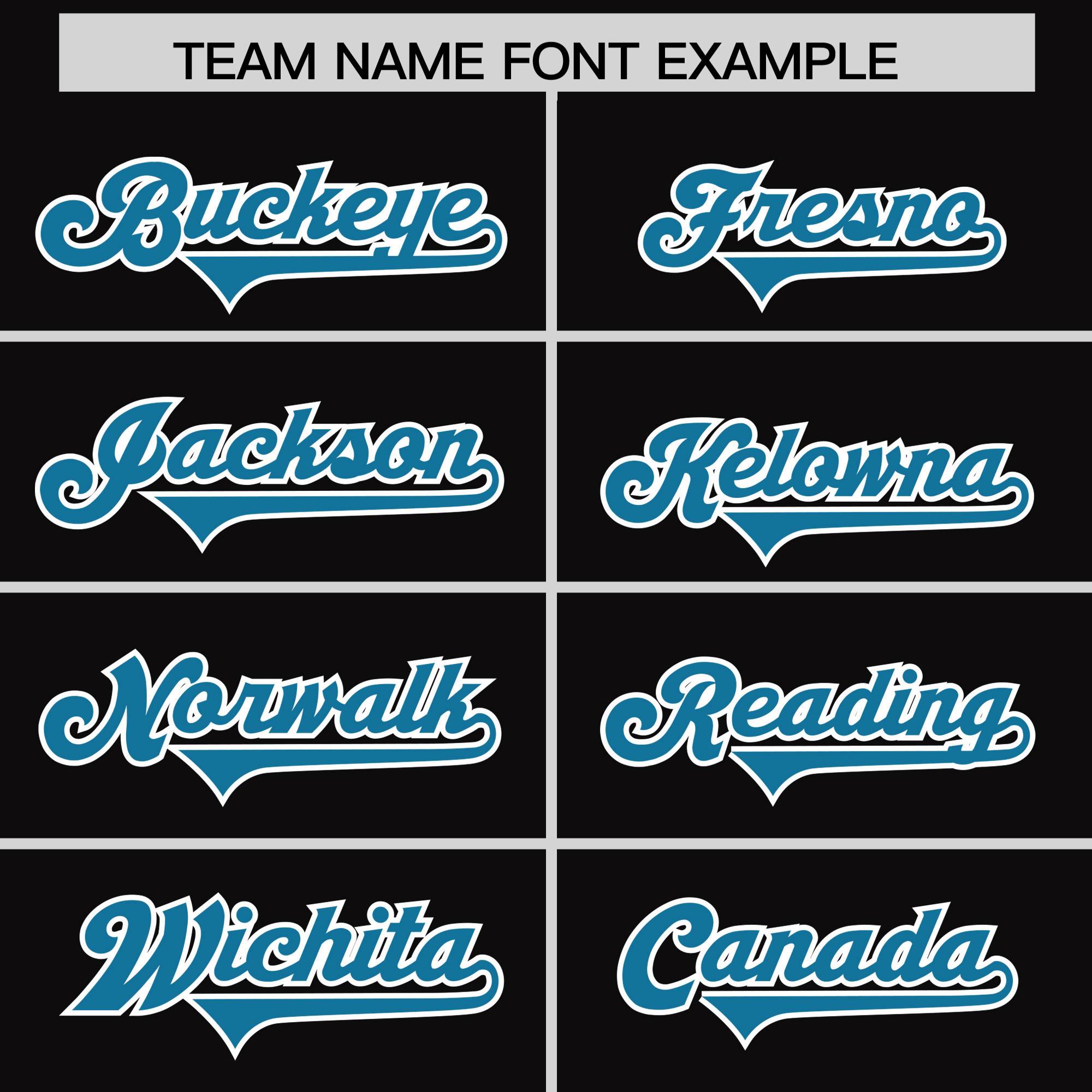 Custom Black Panther Blue and White Side Stripe Pattern Authentic American Football Jersey