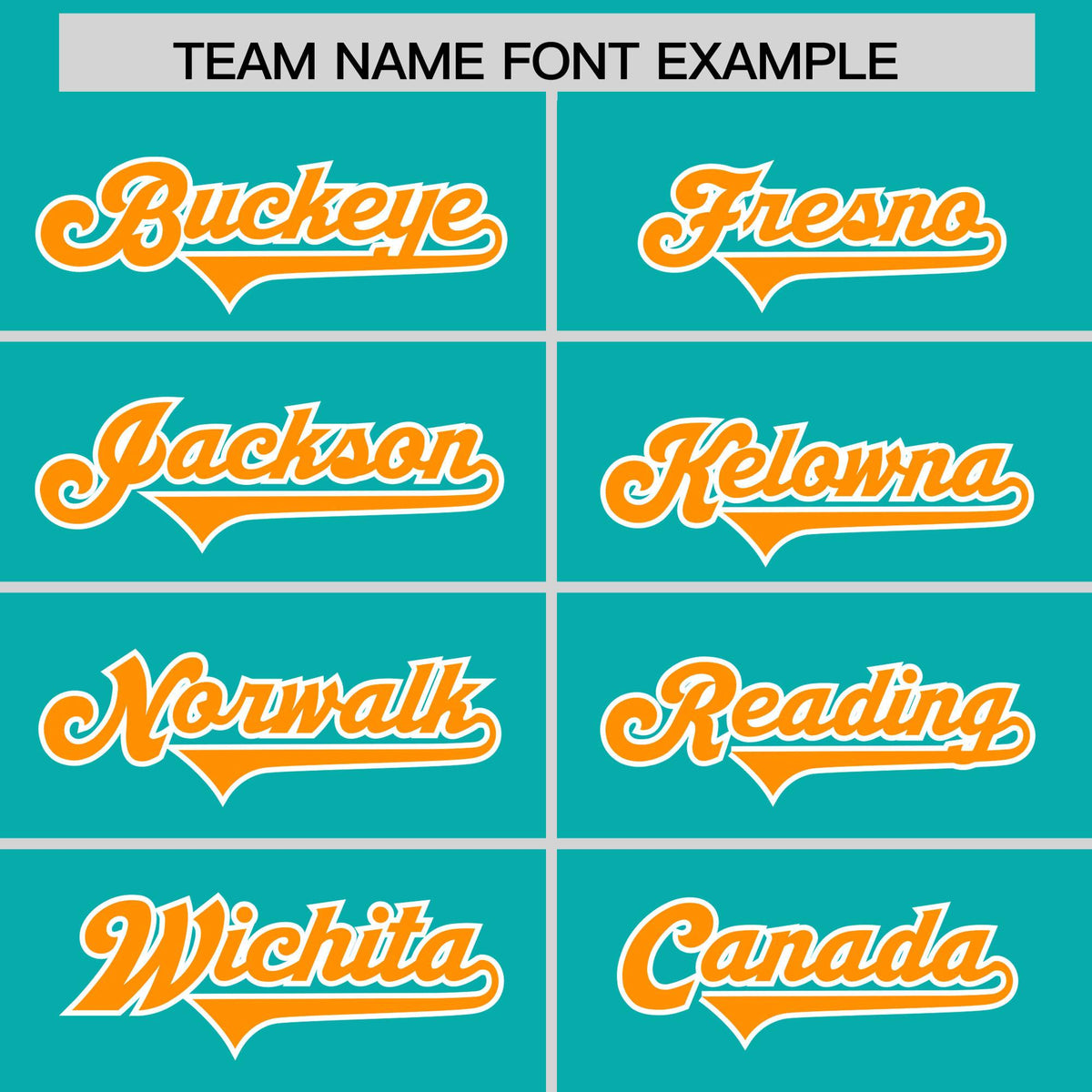 Custom Aqua Orange and White Side Stripe Pattern Authentic American Football Jersey