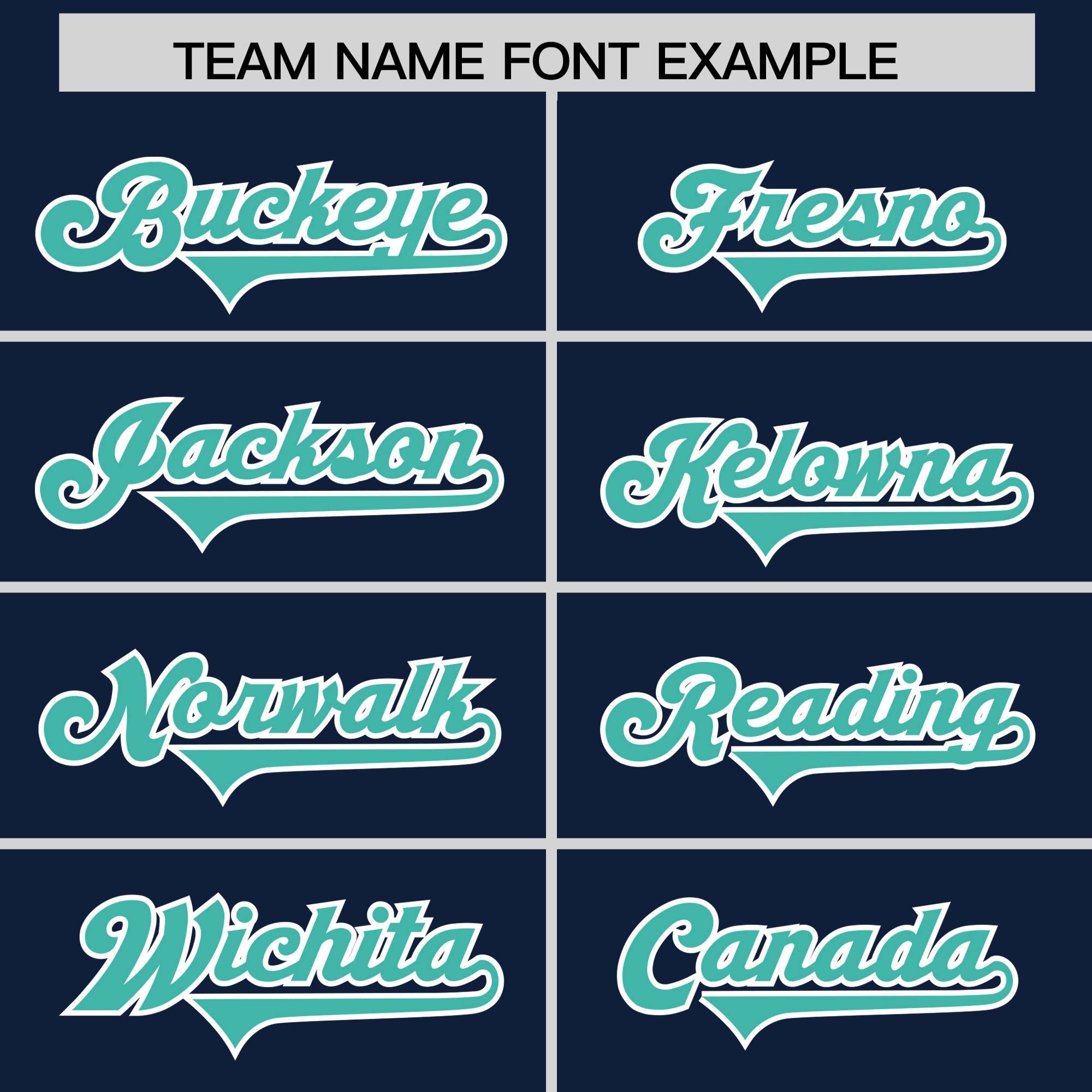 Custom Navy Bright Green and White Side Stripe Pattern Authentic American Football Jersey