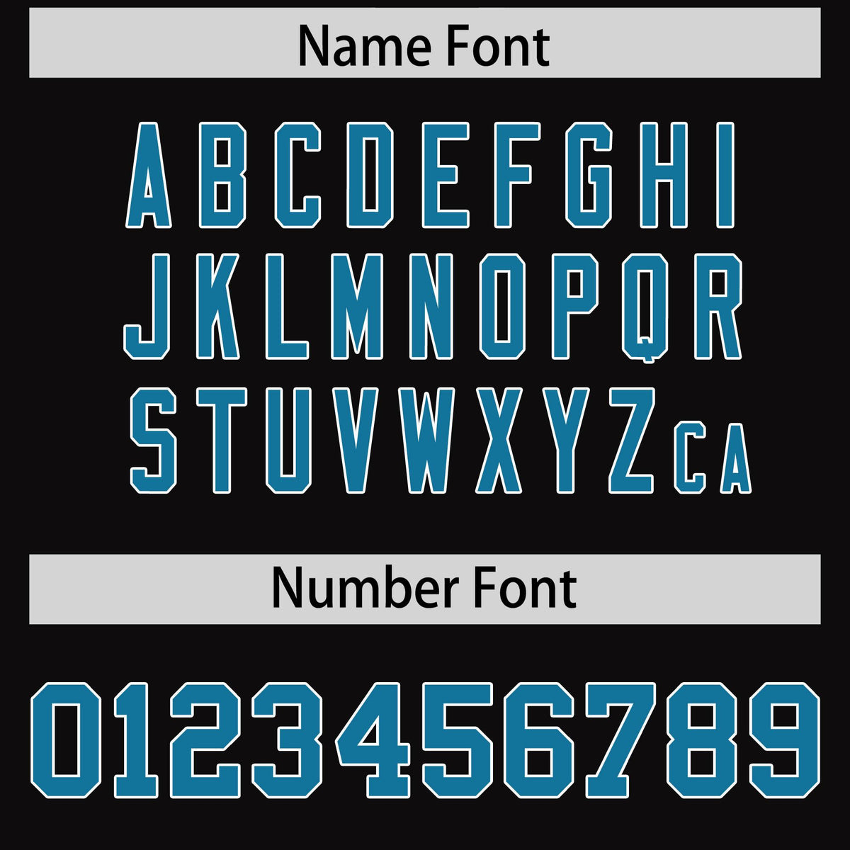 Custom Black Panther Blue and White Side Stripe Pattern Authentic American Football Jersey