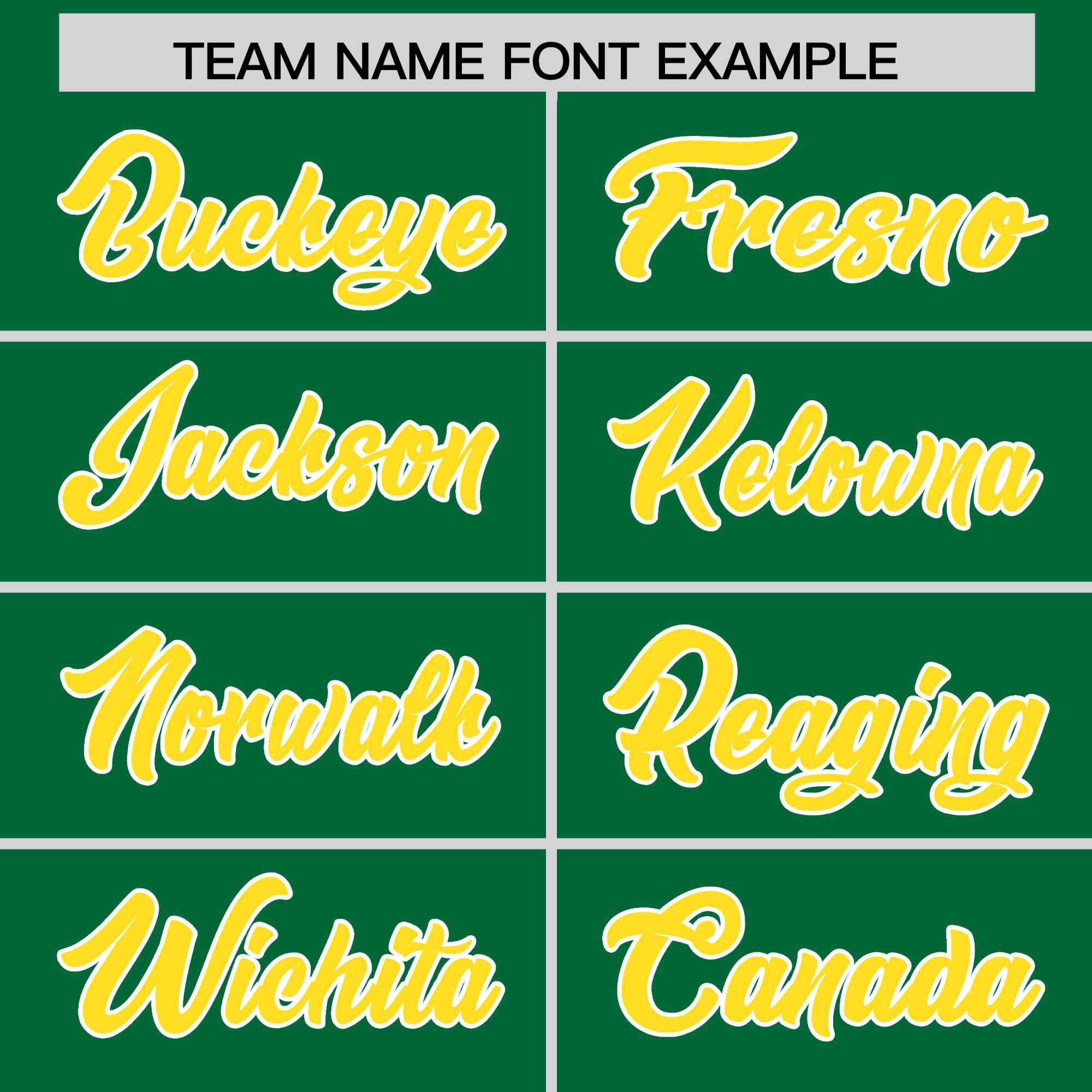 Custom Kelly Green Gold and White Side Stripe Pattern Authentic American Football Jersey