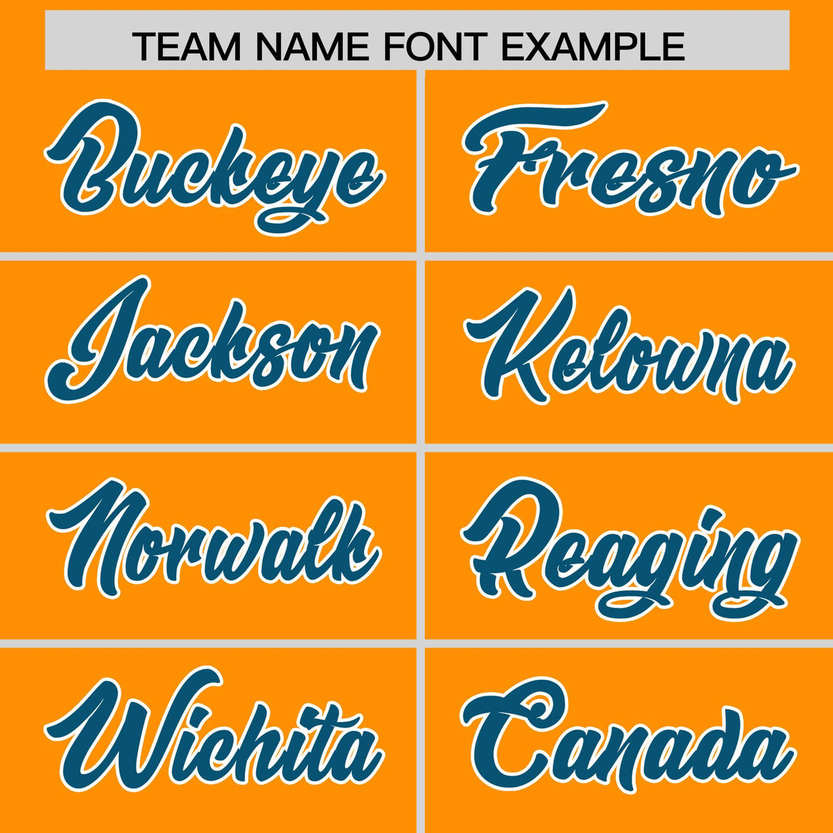 Custom Orange Panther Blue and White Side Stripe Pattern Authentic American Football Jersey