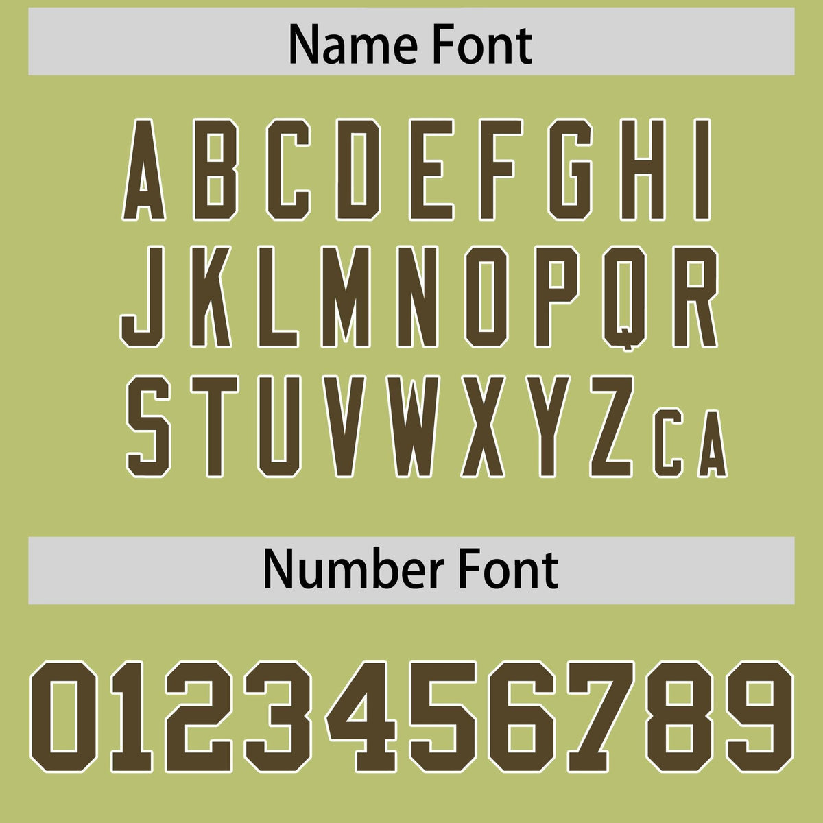 Custom Champagne Olive and White Side Stripe Pattern Authentic American Football Jersey