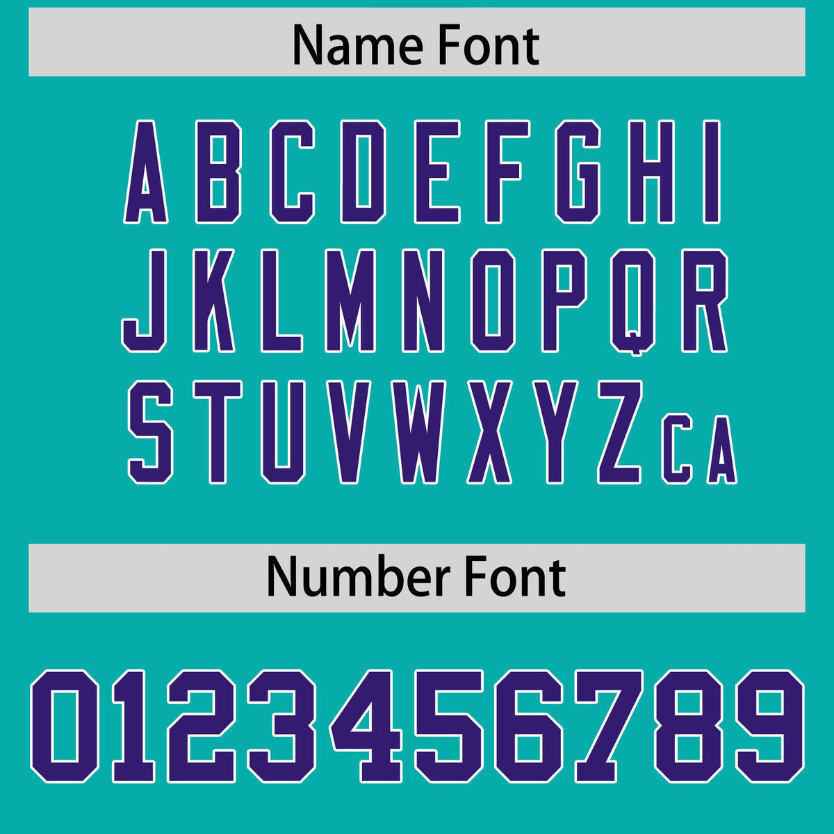 Custom Aqua Purple and White Side Stripe Pattern Authentic American Football Jersey