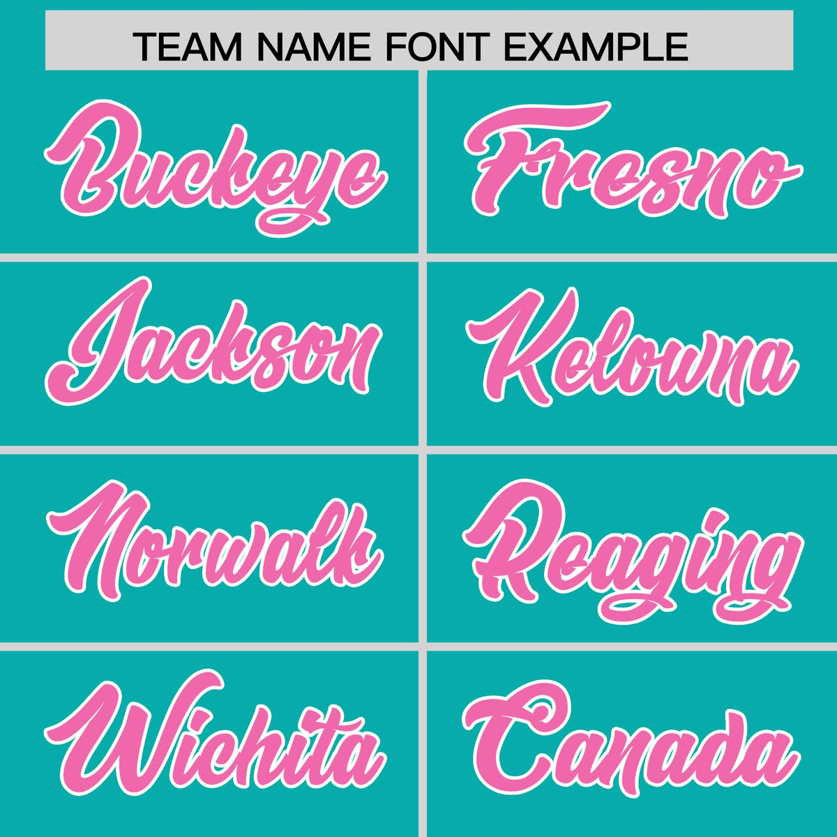 Custom Aqua Pink and White Side Stripe Pattern Authentic American Football Jersey