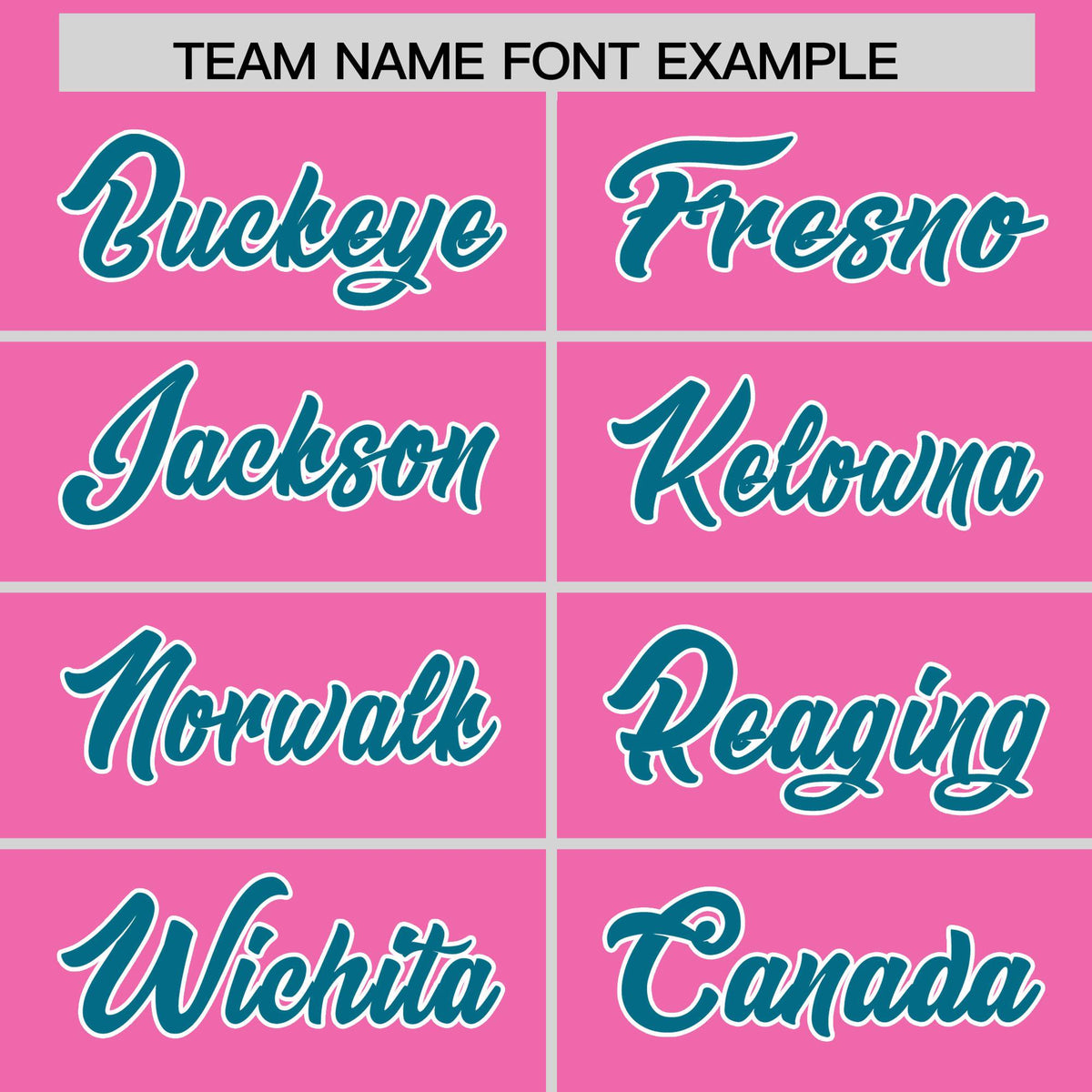 Custom Pink Aqua and White Side Stripe Pattern Authentic American Football Jersey