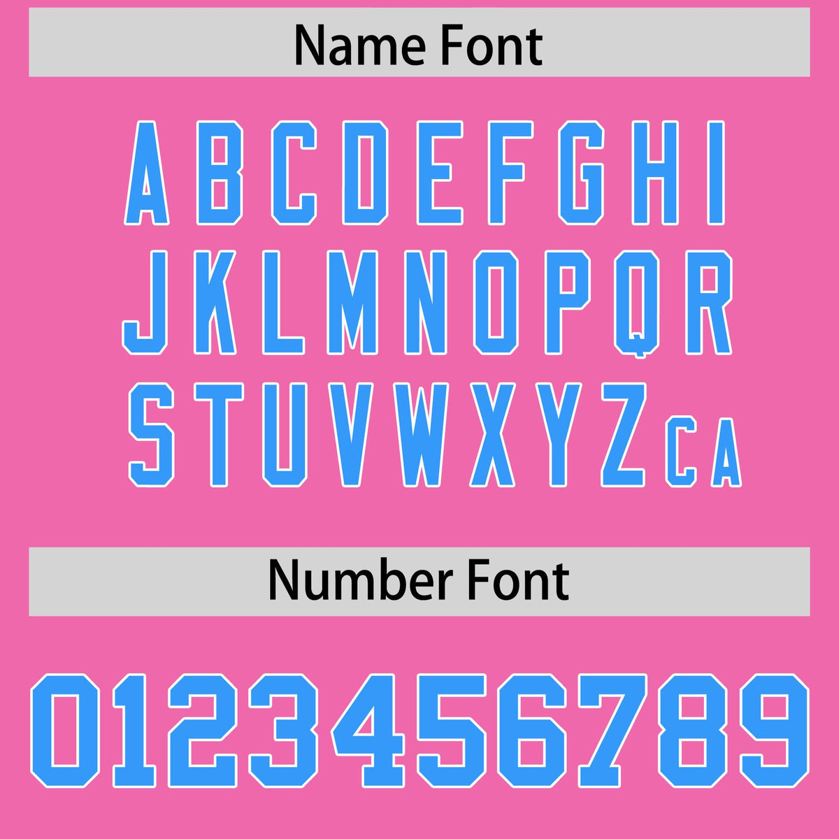 Custom Pink Light Blue and White Side Stripe Pattern Authentic American Football Jersey