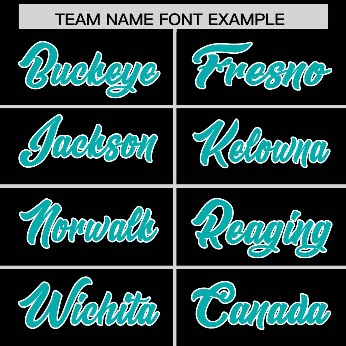 Custom Black Aqua and White Side Stripe Pattern Authentic American Football Jersey