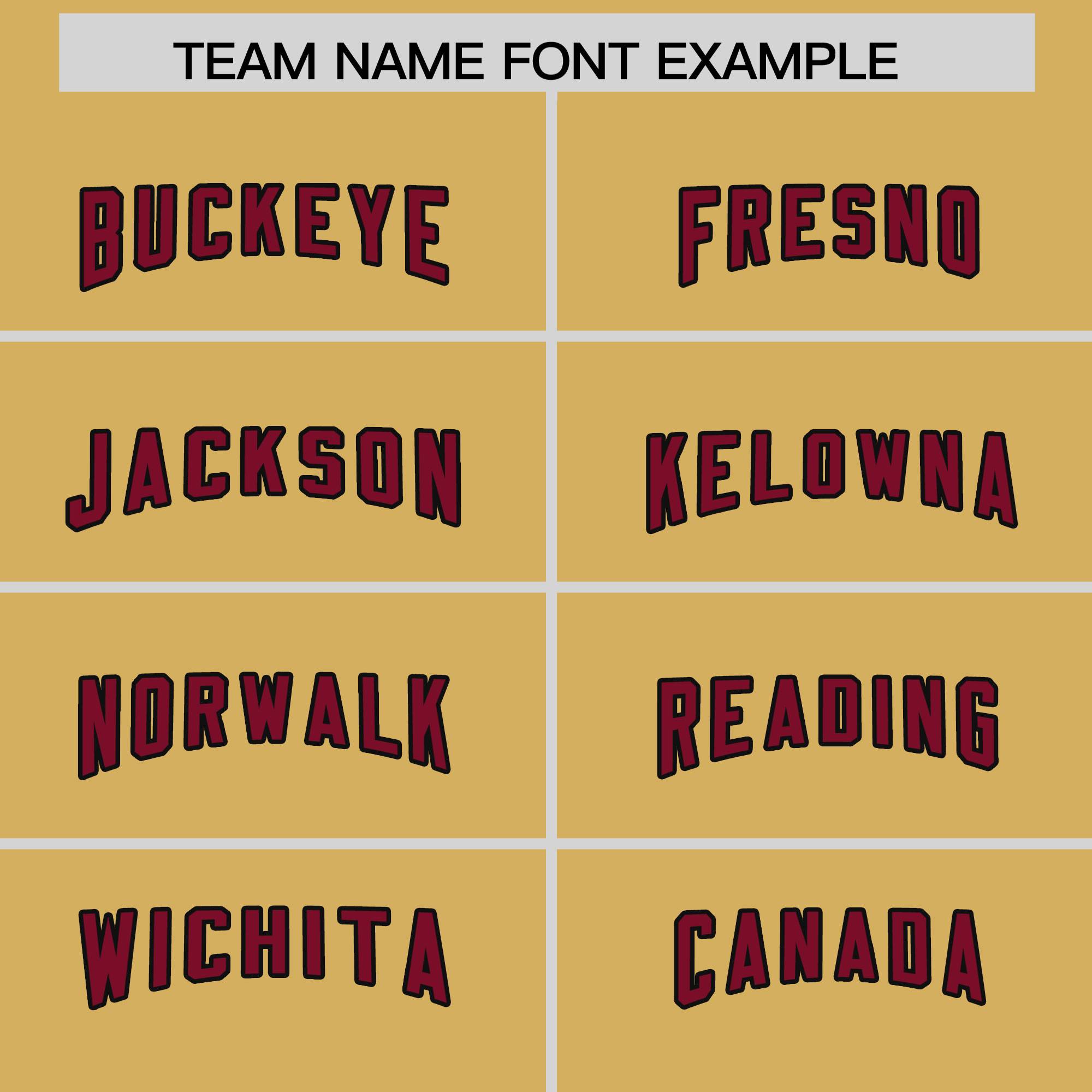 Custom Old Gold Cardinal and Black Side Stripe Pattern Authentic American Football Jersey