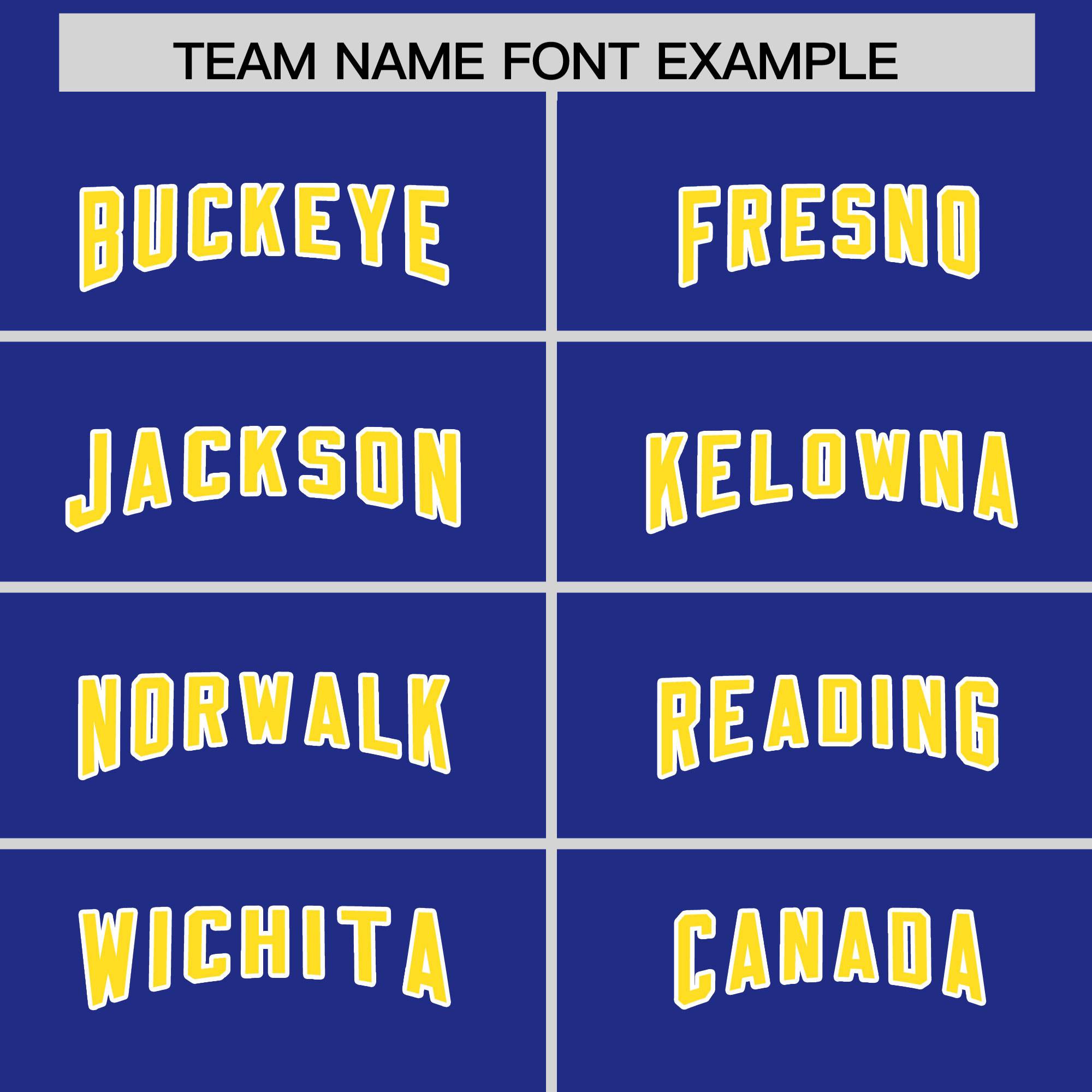 Custom Royal Gold and White Side Stripe Pattern Authentic American Football Jersey