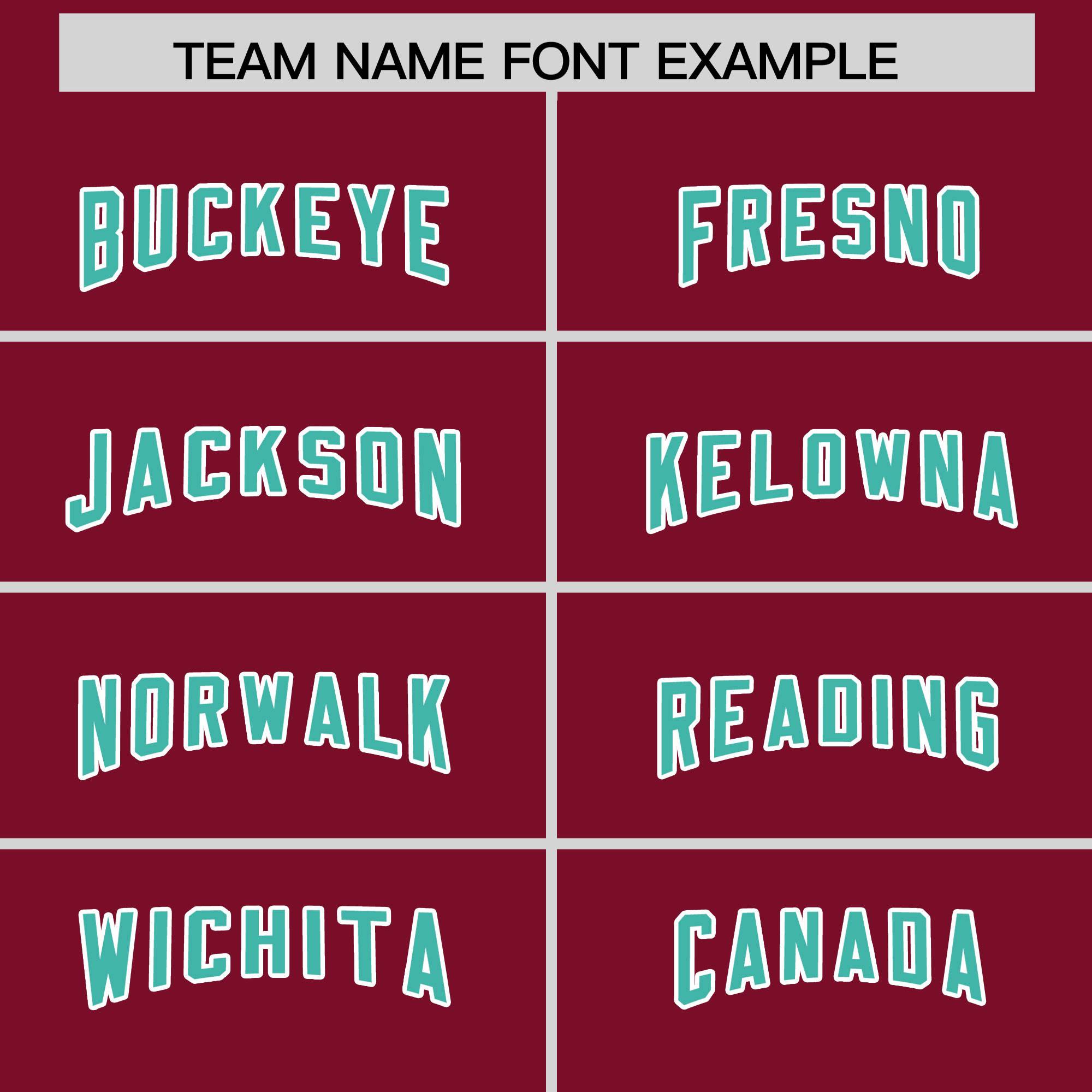 Custom Crimson Bright Green and White Side Stripe Pattern Authentic American Football Jersey