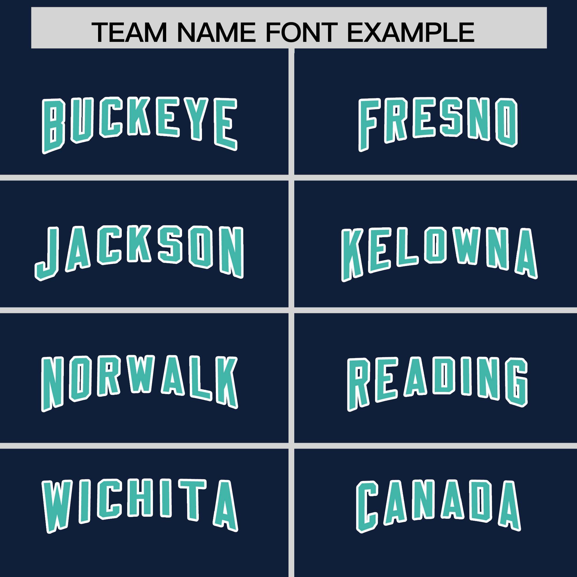 Custom Navy Bright Green and White Side Stripe Pattern Authentic American Football Jersey