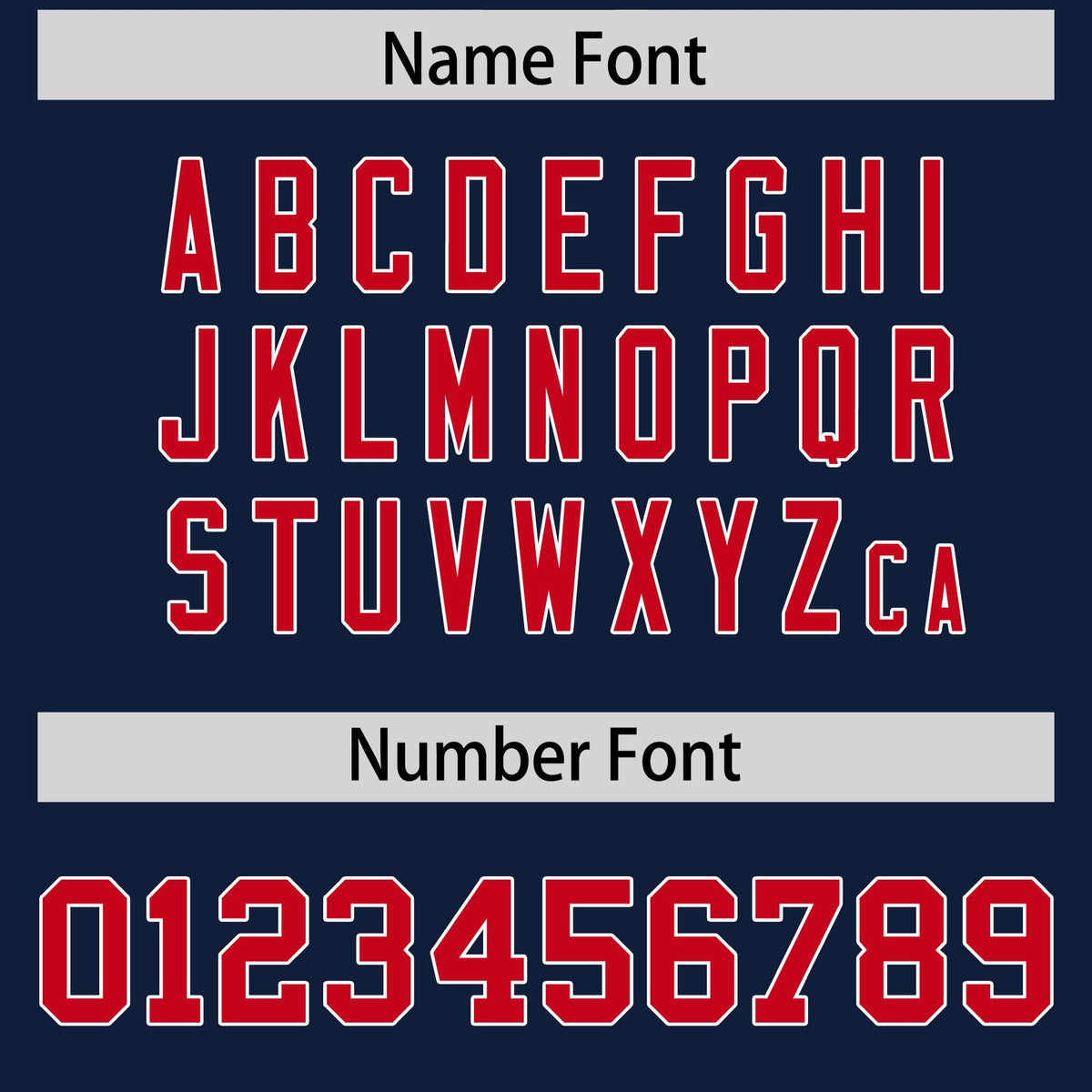 Custom Navy Red and White Side Stripe Pattern Authentic American Football Jersey