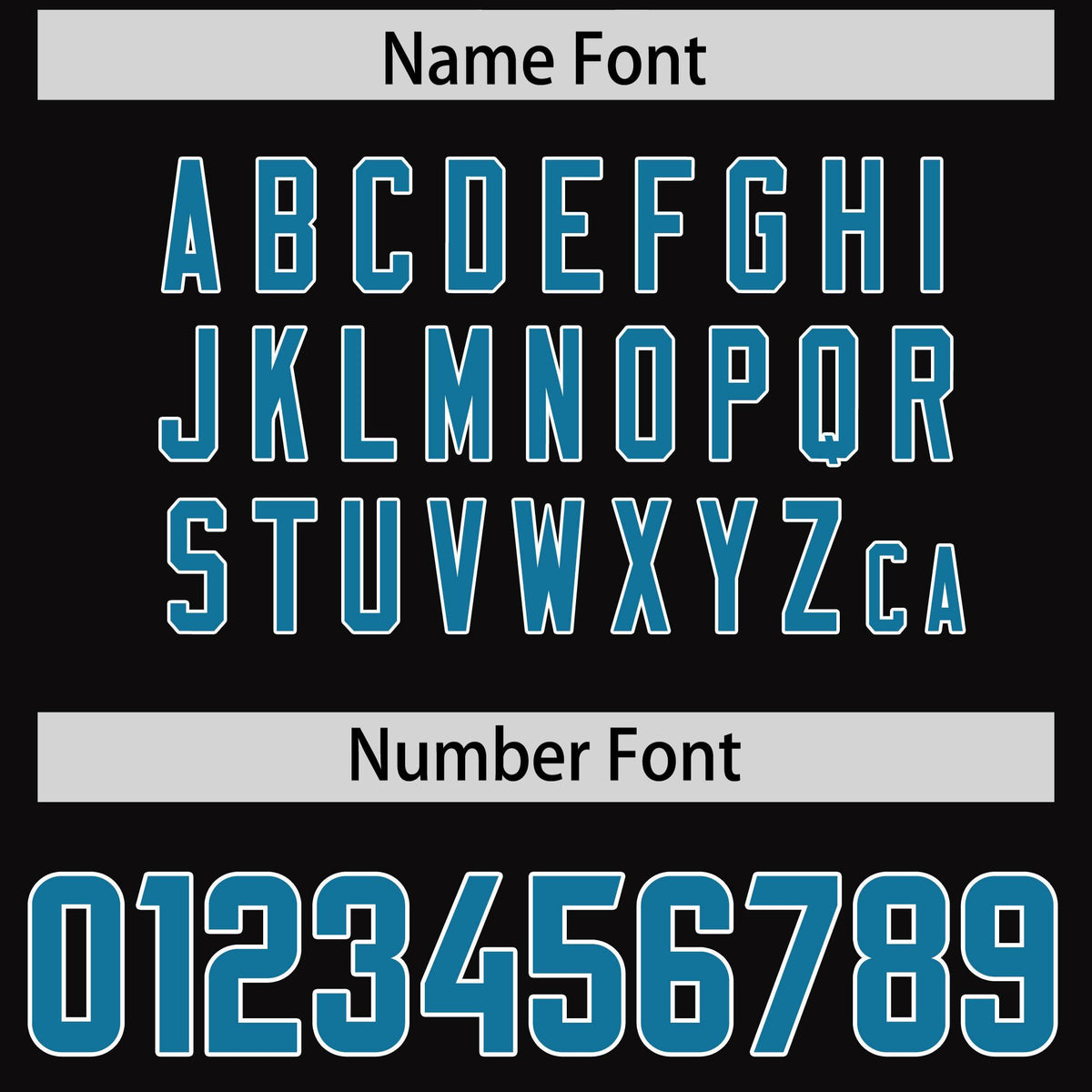 Custom Black Panther Blue and White Side Stripe Pattern Authentic American Football Jersey