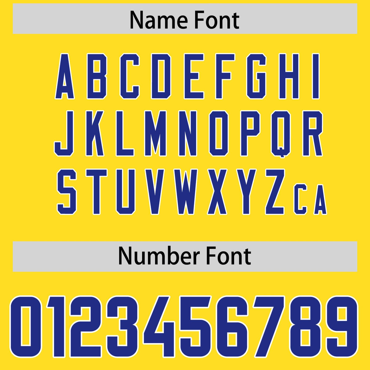 Custom Gold Royal and White Side Stripe Pattern Authentic American Football Jersey